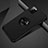 Custodia Silicone e Plastica Opaca Cover con Magnetico Anello Supporto R01 per Apple iPhone 11 Pro Max