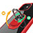 Custodia Silicone e Plastica Opaca Cover con Magnetico Anello Supporto R01 per Apple iPhone 12