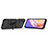 Custodia Silicone e Plastica Opaca Cover con Magnetico Anello Supporto R01 per OnePlus Nord N200 5G