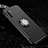 Custodia Silicone e Plastica Opaca Cover con Magnetico Anello Supporto R01 per Samsung Galaxy Note 10 Plus