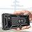 Custodia Silicone e Plastica Opaca Cover con Magnetico Anello Supporto R01 per Samsung Galaxy S10 5G