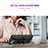 Custodia Silicone e Plastica Opaca Cover con Magnetico Anello Supporto R01 per Xiaomi Mi 11 5G