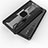 Custodia Silicone e Plastica Opaca Cover con Magnetico Anello Supporto R02 per Xiaomi Mi Note 10