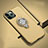 Custodia Silicone e Plastica Opaca Cover con Magnetico Anello Supporto R04 per Apple iPhone 11 Pro