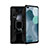 Custodia Silicone e Plastica Opaca Cover con Magnetico Anello Supporto R04 per Huawei Nova 6