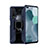 Custodia Silicone e Plastica Opaca Cover con Magnetico Anello Supporto R04 per Huawei Nova 6 5G