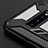 Custodia Silicone e Plastica Opaca Cover con Magnetico Anello Supporto R04 per Samsung Galaxy S10 5G