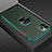 Custodia Silicone e Plastica Opaca Cover con Magnetico Anello Supporto R07 per Apple iPhone 11 Pro Max
