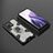 Custodia Silicone e Plastica Opaca Cover con Magnetico Anello Supporto R11 per Xiaomi Mi 11 Lite 5G NE Grigio
