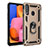 Custodia Silicone e Plastica Opaca Cover con Magnetico Anello Supporto S01 per Samsung Galaxy A20s