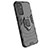Custodia Silicone e Plastica Opaca Cover con Magnetico Anello Supporto S01 per Samsung Galaxy M23 5G