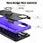 Custodia Silicone e Plastica Opaca Cover con Magnetico Anello Supporto S02 per Motorola Moto Edge 20 Lite 5G