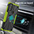 Custodia Silicone e Plastica Opaca Cover con Magnetico Anello Supporto S02 per Motorola Moto G71 5G
