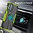 Custodia Silicone e Plastica Opaca Cover con Magnetico Anello Supporto S03 per Motorola Moto G Stylus (2022) 4G