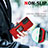 Custodia Silicone e Plastica Opaca Cover con Magnetico Anello Supporto S03 per Motorola Moto G71s 5G
