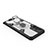 Custodia Silicone e Plastica Opaca Cover con Magnetico Anello Supporto S03 per Samsung Galaxy A32 5G