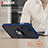 Custodia Silicone e Plastica Opaca Cover con Magnetico Anello Supporto S04 per Motorola MOTO G52