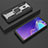 Custodia Silicone e Plastica Opaca Cover con Magnetico Anello Supporto S04 per Samsung Galaxy M20