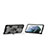 Custodia Silicone e Plastica Opaca Cover con Magnetico Anello Supporto S04 per Samsung Galaxy S21 FE 5G