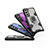 Custodia Silicone e Plastica Opaca Cover con Magnetico Anello Supporto S04 per Samsung Galaxy S22 Plus 5G