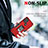 Custodia Silicone e Plastica Opaca Cover con Magnetico Anello Supporto S05 per Motorola Moto G20
