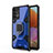 Custodia Silicone e Plastica Opaca Cover con Magnetico Anello Supporto S05 per Samsung Galaxy M32 5G
