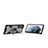 Custodia Silicone e Plastica Opaca Cover con Magnetico Anello Supporto S06 per Samsung Galaxy S22 Plus 5G