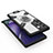 Custodia Silicone e Plastica Opaca Cover con Magnetico Anello Supporto S07 per Samsung Galaxy S21 Ultra 5G