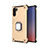 Custodia Silicone e Plastica Opaca Cover con Magnetico Anello Supporto T01 per Samsung Galaxy Note 10 5G
