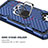 Custodia Silicone e Plastica Opaca Cover con Magnetico Anello Supporto YF1 per Samsung Galaxy A32 5G