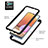 Custodia Silicone e Plastica Opaca Cover con Magnetico Anello Supporto ZJ1 per Samsung Galaxy A32 5G