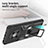 Custodia Silicone e Plastica Opaca Cover con Magnetico Anello Supporto ZL1 per Huawei Mate 40