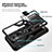 Custodia Silicone e Plastica Opaca Cover con Magnetico Anello Supporto ZL1 per Huawei Mate 40