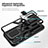 Custodia Silicone e Plastica Opaca Cover con Magnetico Anello Supporto ZL1 per Samsung Galaxy A32 5G