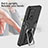 Custodia Silicone e Plastica Opaca Cover con Magnetico Anello Supporto ZL1 per Xiaomi Redmi K30S 5G