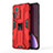 Custodia Silicone e Plastica Opaca Cover con Magnetico Supporto A02 per Xiaomi Mi 12 Pro 5G