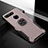 Custodia Silicone e Plastica Opaca Cover con Magnetico Supporto H02 per Huawei Honor V20