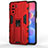Custodia Silicone e Plastica Opaca Cover con Magnetico Supporto KC2 per Xiaomi Mi 11i 5G