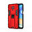Custodia Silicone e Plastica Opaca Cover con Magnetico Supporto KC2 per Xiaomi Poco M2 Pro