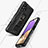 Custodia Silicone e Plastica Opaca Cover con Magnetico Supporto MQ1 per Samsung Galaxy A32 5G