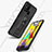 Custodia Silicone e Plastica Opaca Cover con Magnetico Supporto MQ1 per Samsung Galaxy M31