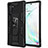 Custodia Silicone e Plastica Opaca Cover con Magnetico Supporto MQ1 per Samsung Galaxy Note 10 5G