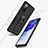 Custodia Silicone e Plastica Opaca Cover con Magnetico Supporto MQ1 per Samsung Galaxy S20 FE 5G