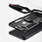 Custodia Silicone e Plastica Opaca Cover con Magnetico Supporto per Huawei Enjoy 8e