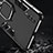 Custodia Silicone e Plastica Opaca Cover con Magnetico Supporto per Samsung Galaxy A70