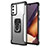 Custodia Silicone e Plastica Opaca Cover con Magnetico Supporto RJ1 per Samsung Galaxy Note 20 5G