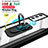 Custodia Silicone e Plastica Opaca Cover con Magnetico Supporto RJ1 per Samsung Galaxy Note 20 Ultra 5G