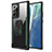Custodia Silicone e Plastica Opaca Cover con Magnetico Supporto RJ1 per Samsung Galaxy Note 20 Ultra 5G Verde