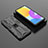Custodia Silicone e Plastica Opaca Cover con Magnetico Supporto T01 per Samsung Galaxy M52 5G
