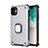 Custodia Silicone e Plastica Opaca Cover con Magnetico Supporto Z01 per Apple iPhone 11